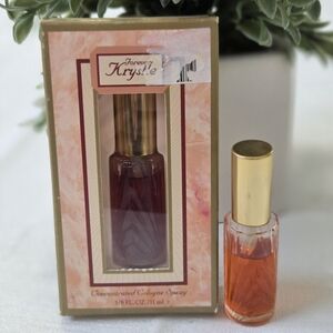 Forever Krystal By Carringron Concetrated Cologne Spray 3/8 oz -Discontinued Vtg